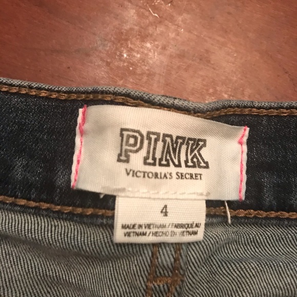 Pink Jean Shorts - Picture 2 of 3